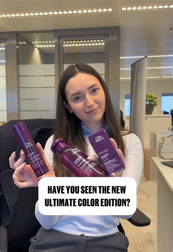 Wait… you don’t know our Ultimate Color? Let’s fix that 💜 #Wella #Ultimatecolor