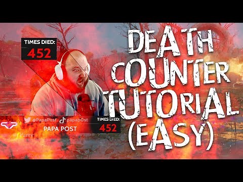 How to set up a Death Counter (Tutorial)