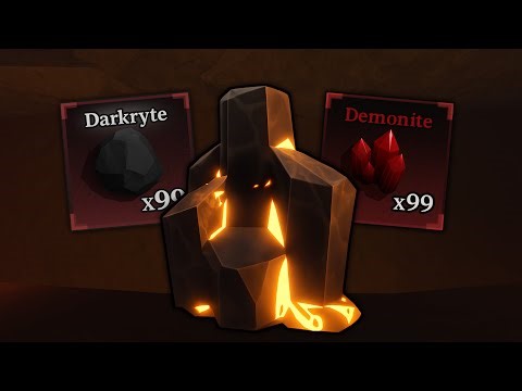 Cara Mudah Mendapatkan Banyak DEMONITE & DARKYTE Di Update Game The Forge! (ROBLOX)