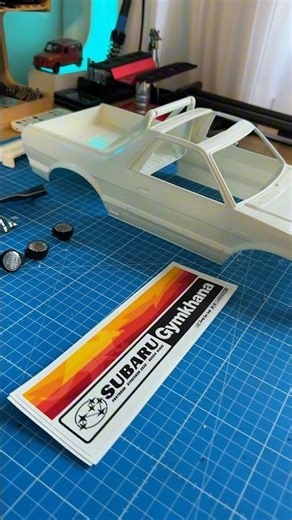 Brataroo Subaru Hoonigan 1:10 RC custom build part 1 #hoonigan #subaru #brat #rc