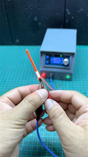 Edison Flashing LED Light Test #shortvideo #edison #flashing #led #light #test