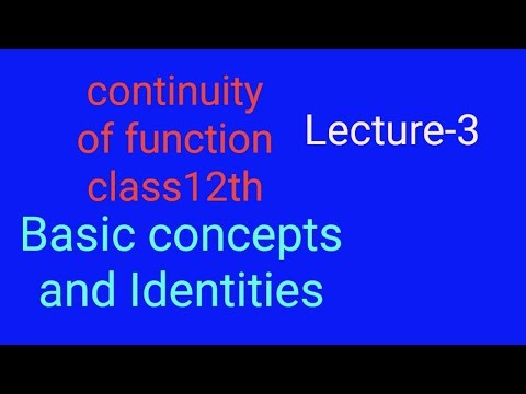 continuity FUNCTION CLASS 12TH