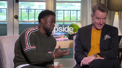 'The Upside' pairs Kevin Hart, Bryan Cranston