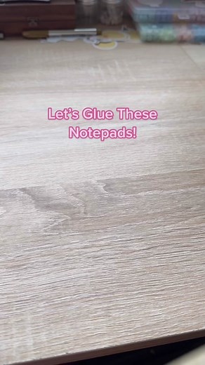 Creative Notepad Making with Mod Podge Glue