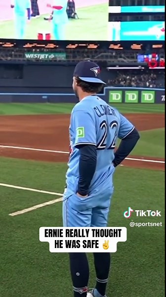 "I need an ice bath, so…" 😭🥀 #bluejays #bluejaysonsn #baseballtiktok... | ernie clement