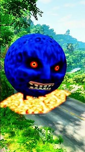 🚗 Moon Car Survives the Deadliest Crash!