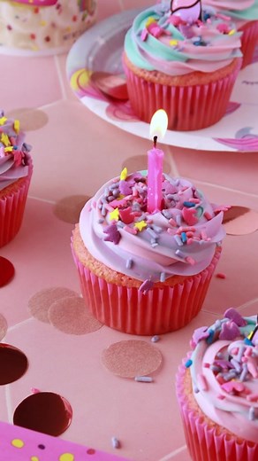 These magical unicorn cupcakes will make any celebration special! Click here for the recipe.