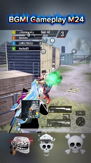 Bgmi Tdm m24 Gameplay 🎮 🔫 #pubgmobile #bgmi #tdm #trending #shorts