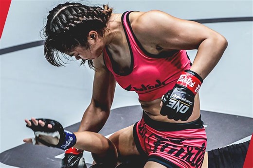 WATCH: Three-sport queen Stamp Fairtex transforms from charm to pure harm in stunning highlight reel of punishing KOs