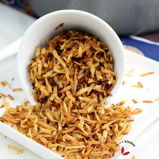 How to toast coconut | Toasted Coconut Flakes | Chef Lola's Kitchen