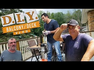 DIY: Making a balcony/deck