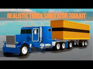 Unity | Realistic Truck Simulator Toolkit | BoneCracker Games