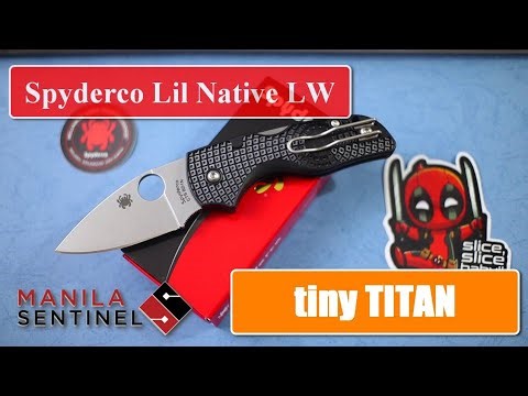 Spyderco Lil Native LW: Small pocket knife with huge potential