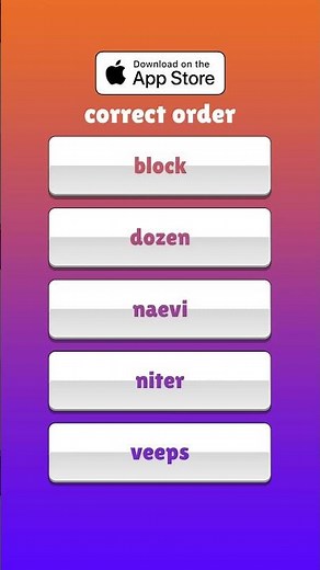 Alphabetic - Can You Beat The Clock? #wordgames