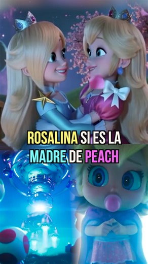 Se filtró que Rosalina si es La Madre de Peach en Super Mario Galaxy #peach #mario #rosalina #supermario #tiktokmehizover
