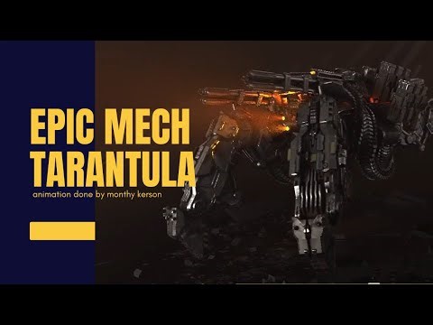 Epic Mech Animation | Maya & Arnold Render