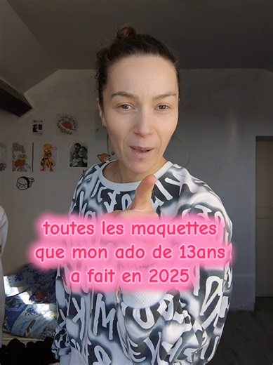 Maquettes créatives réalisées par mon ado de 13 ans