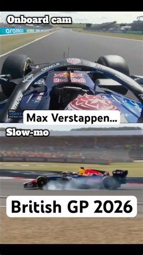 Max Verstappen DRAMATIC Crash at British GP 2026! 😱