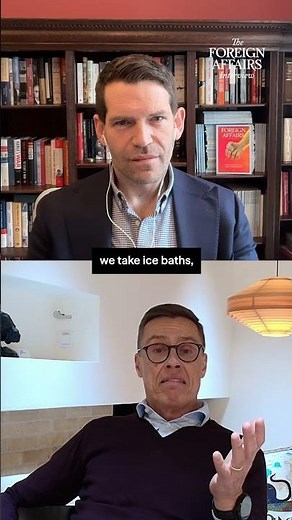 Alexander Stubb, the president of Finland, on sharing a border with Russia
