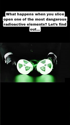 Cutting Radium: The Glow of a Radioactive Mystery ☢️✨