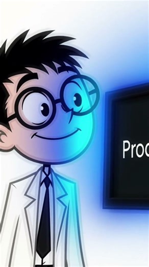 Professor Asks AI If He’s a Genius… Big Mistake 😭🤖 | 2D Animated Short #shorts