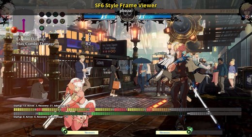 SF6 Style Frame Viewer Mod for GUILTY GEAR -STRIVE- | GGST Mods