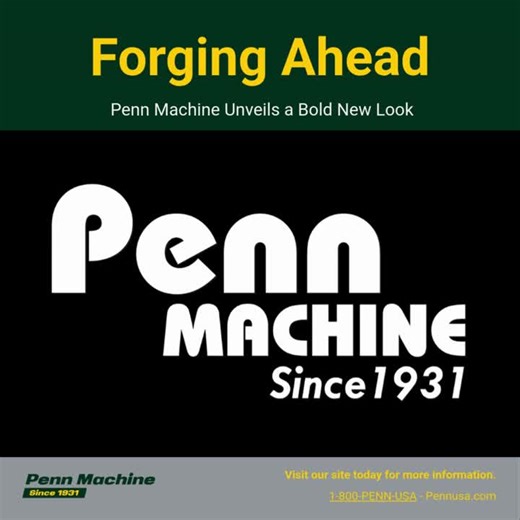 New logo. Same forged strength.Penn Machine is proud to unveil a refreshed look that reflects our legacy of performance and precision.For decades, we’ve delivered forged and machined components… | Pennsylvania Machine Works