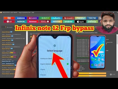 Infinix note 12 Frp bypass / Frp bypass unlock tool 2025 / Frp bypass infinix note 12 / #Frpsolution