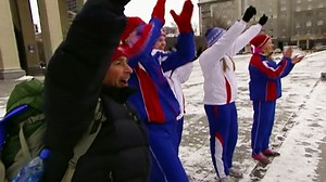The Amazing Race Season 14 Episode 5 She's A Little Scared of Stick, But I Think She'll Be OK!