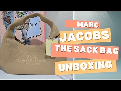 MARC JACOBS UNBOXING| THE SACK BAG| FALL UNBOXING PART 3| Moknowsbeauty