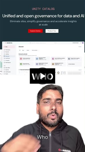 #databricks #dataengineering #ai #datagovernance #techreels #learntech #bigdata #cloudcomputing #datascience #reelsindia | Naval Yemul