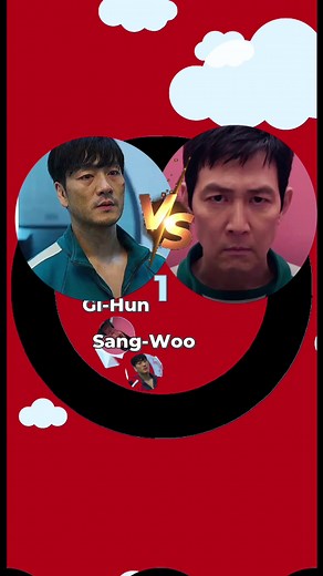 Sang-Woo vs Gi-Hun: Squid Game Marble Race Challenge
