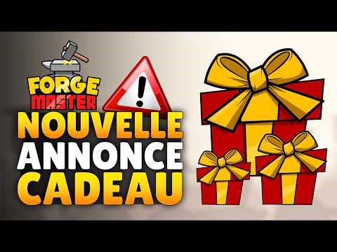 FORGE MASTER OFFRE des MAGNIFIQUES CADEAUX ! DES RÉCOMPENSES INCROYABLES À GAGNER !