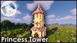Princess Tower - with tutorial Minecraft Map