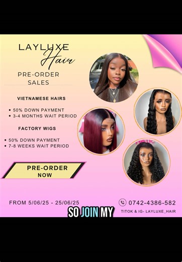 Start Your Own Wig Business Today – Join Our Telegram