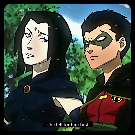 Intense Moments Between Robin and Raven | DC Comics