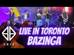 SB19 Sing Each Other’s Parts in Bazinga | Live in Toronto 2025