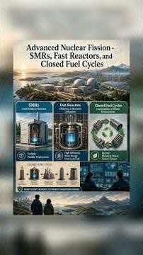 Advanced Nuclear Fission - SMRs, Fast Reactors, and Closed Fuel Cycles #NuclearFission #nuclear