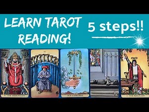 TAROT CARD READING INTERPRETATION - LEARN A 7 CARD SPREAD & 5 STEPS TO INTERPRET A TAROT READING!