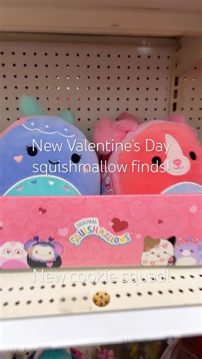 New Valentine’s Day Squishmallow finds at Target! #squishmallows #shorts #viralshort