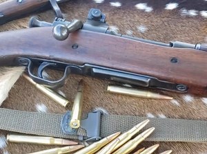 斯普林菲尔德M1903A3栓动步枪靶场实弹射击