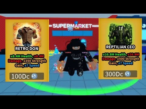 Getting the new features from the update [Get Huge Simulator | Roblox]