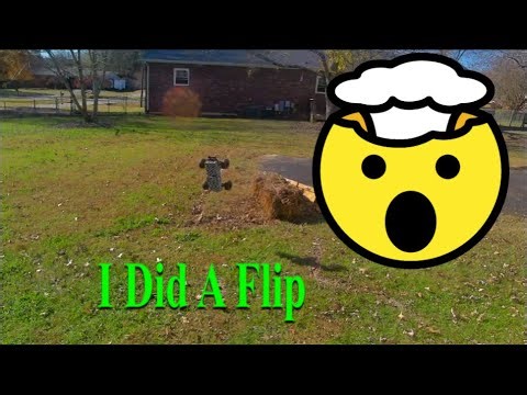 RC Truck Jumping Hay Stack Part 2