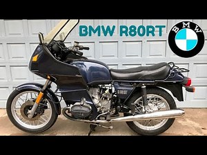 Working on my 1983 BMW R80RT Motorcycle