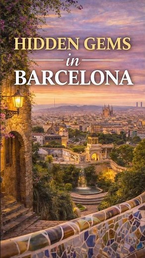 HIDDEN GEMS in BARCELONA 🇪🇸 | Travel Ideas 999 #barcelona #spain #travel
