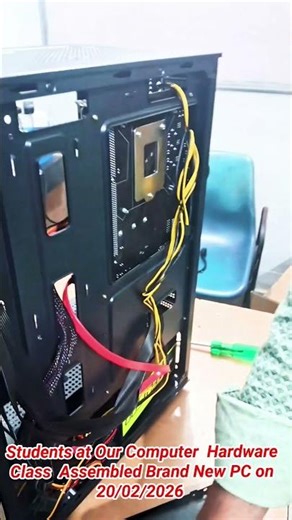 From Parts to Power! 💻 Live Desktop PC Assembling Training at ACE TECHNICAL TRAINING INSTITUTE