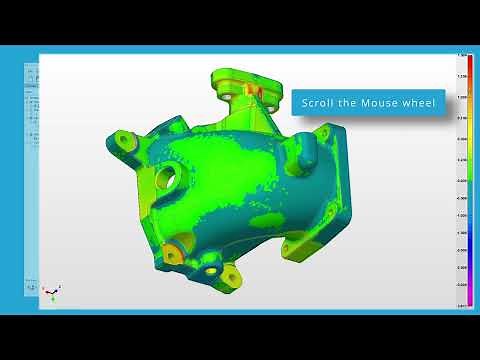 How To Quickly Adjust Your Colour Scale Values in PolyWorks