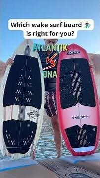 Ronix Atlantik vs DNA - Which wake surf board is right for you?