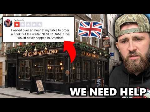 Clueless Americans Learn The Rules of British Pubs...