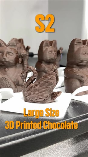 Panda 3D Printing Vending machine on Instagram: "Meet your new profit booster: the Panda3D S2 Chocolate 3D Printer! 🍫 Perfect for street stalls, bakeries and dessert shops—print custom chocolate treats in a snap. It’s an easy way to attract more customers and sell one-of-a-kind snacks. Who’s ready to level up their food business? #panda3d #sidehustleforbeginners #CustomChocolate #streetstallfood #chocolate3d"